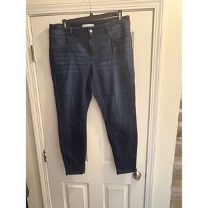 KanCan Women's Size 18 Dark Wash Stretch Denim Maurices